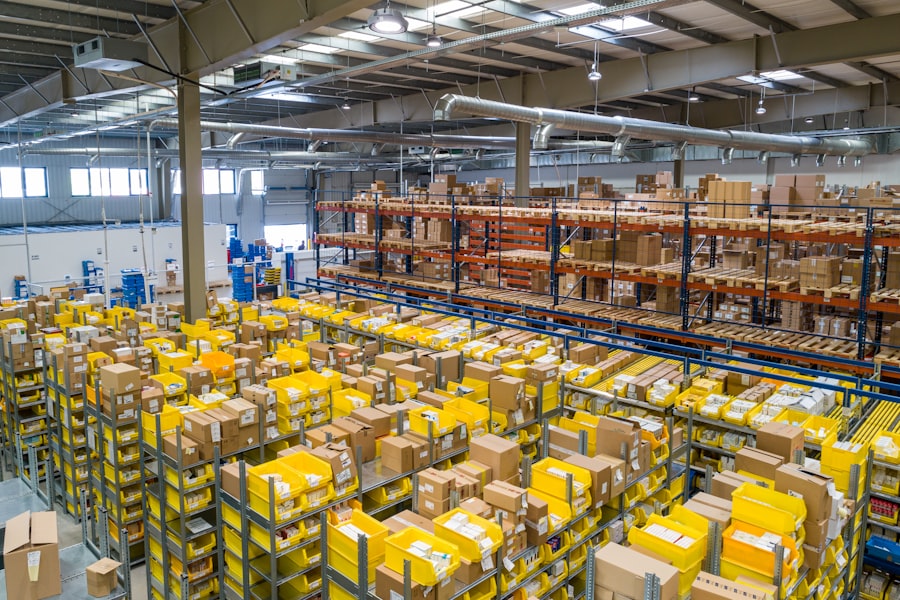 Logistics warehouse and delivery operations